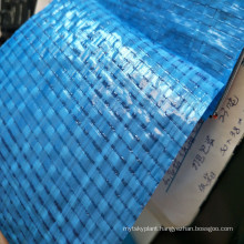 100% raw material hdpe pe tarpaulin&;55gsm blue tarps